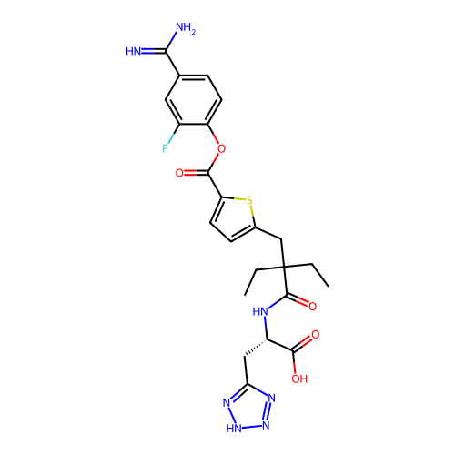 Chemical structure of BindingDB Monomer ID 308550
