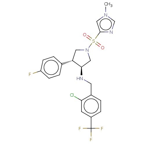 Chemical structure of BindingDB Monomer ID 308636