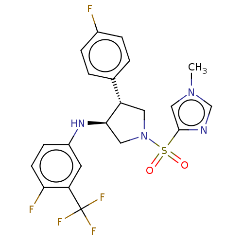 Chemical structure of BindingDB Monomer ID 308645
