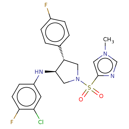 Chemical structure of BindingDB Monomer ID 308646
