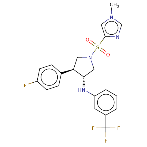 Chemical structure of BindingDB Monomer ID 308813