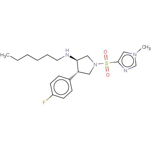 Chemical structure of BindingDB Monomer ID 309143