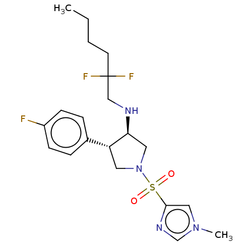 Chemical structure of BindingDB Monomer ID 309210