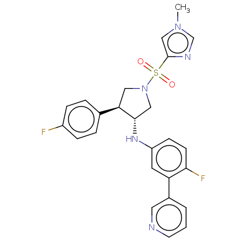 Chemical structure of BindingDB Monomer ID 309222