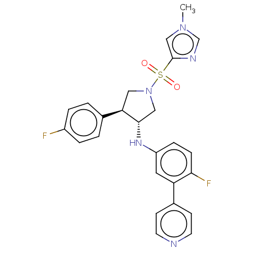 Chemical structure of BindingDB Monomer ID 309223