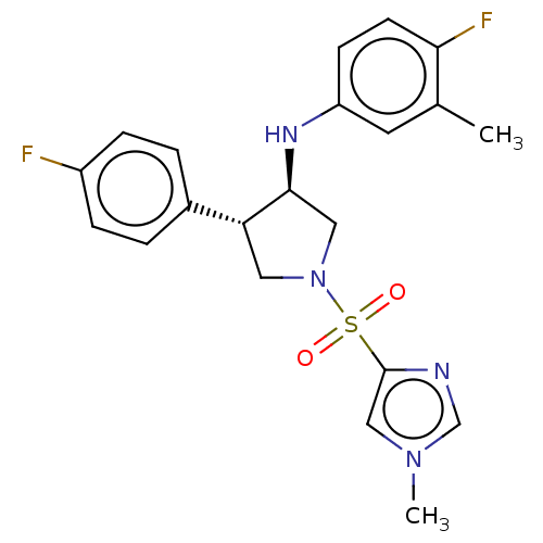 Chemical structure of BindingDB Monomer ID 309224