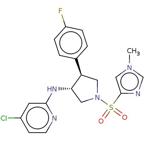 Chemical structure of BindingDB Monomer ID 309236