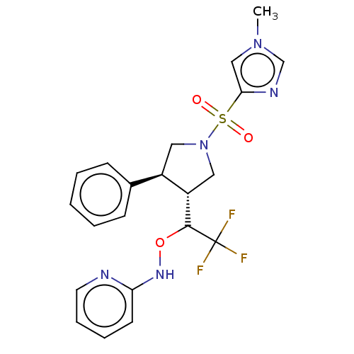 Chemical structure of BindingDB Monomer ID 309285