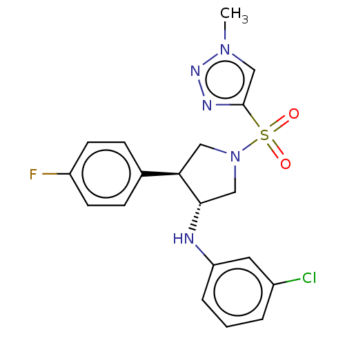 Chemical structure of BindingDB Monomer ID 309316