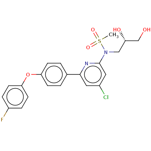 Chemical structure of BindingDB Monomer ID 309339