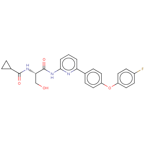 Chemical structure of BindingDB Monomer ID 309361