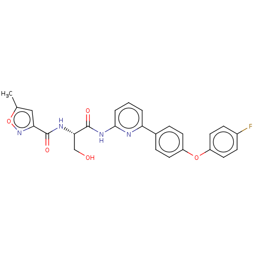 Chemical structure of BindingDB Monomer ID 309364