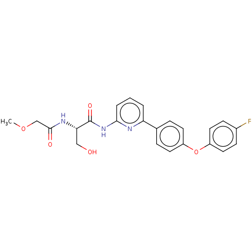 Chemical structure of BindingDB Monomer ID 309395