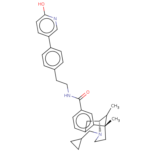Chemical structure of BindingDB Monomer ID 309436