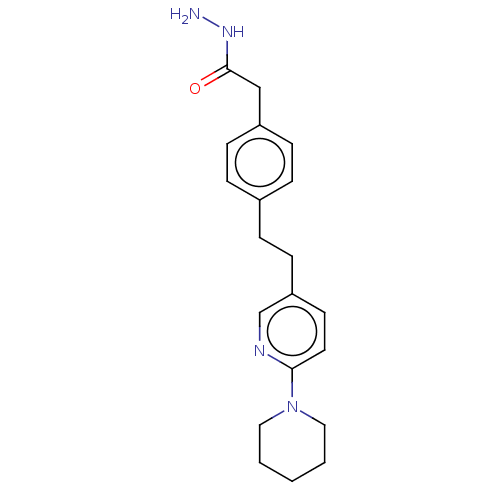 Chemical structure of BindingDB Monomer ID 309464