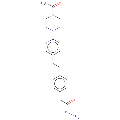 Chemical structure of BindingDB Monomer ID 309465
