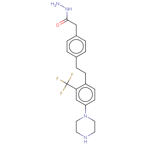 Chemical structure of BindingDB Monomer ID 309467