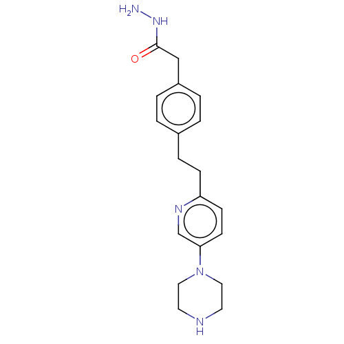 Chemical structure of BindingDB Monomer ID 309474