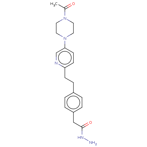 Chemical structure of BindingDB Monomer ID 309475