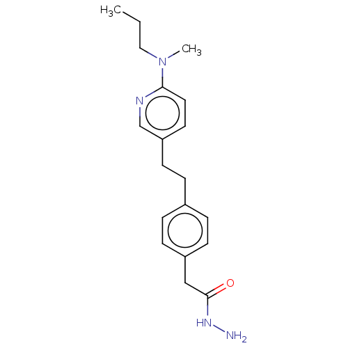 Chemical structure of BindingDB Monomer ID 309478