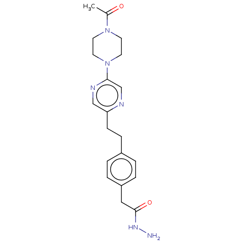 Chemical structure of BindingDB Monomer ID 309482