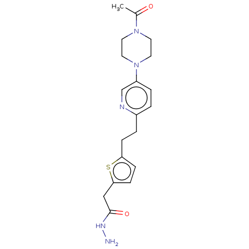 Chemical structure of BindingDB Monomer ID 309497
