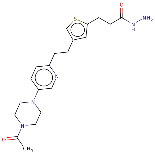 Chemical structure of BindingDB Monomer ID 309498