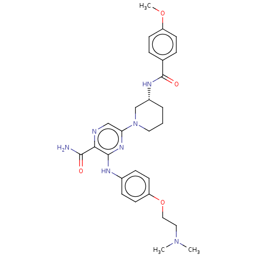 Chemical structure of BindingDB Monomer ID 309646