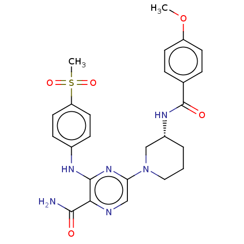 Chemical structure of BindingDB Monomer ID 309648