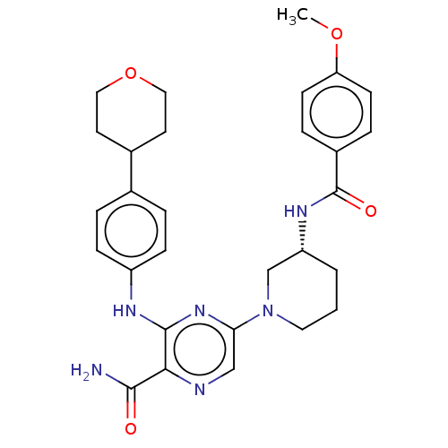 Chemical structure of BindingDB Monomer ID 309653