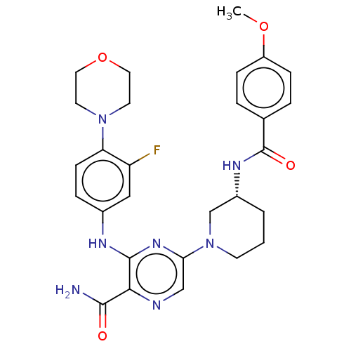 Chemical structure of BindingDB Monomer ID 309656