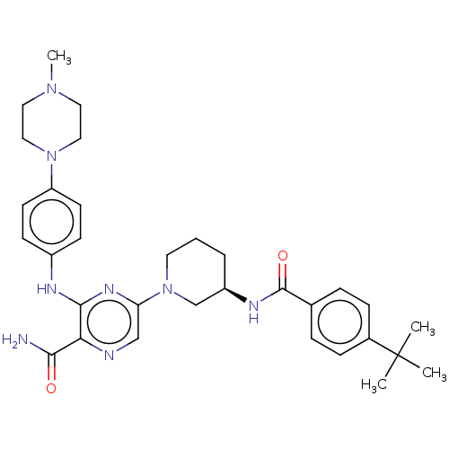 Chemical structure of BindingDB Monomer ID 309660
