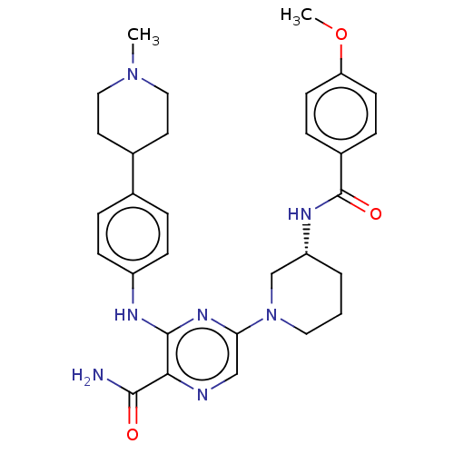 Chemical structure of BindingDB Monomer ID 309662