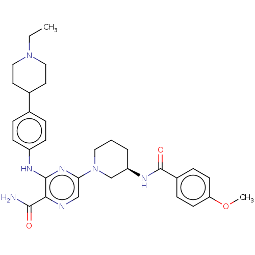 Chemical structure of BindingDB Monomer ID 309663