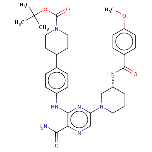 Chemical structure of BindingDB Monomer ID 309665