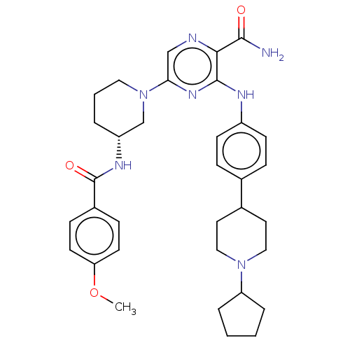 Chemical structure of BindingDB Monomer ID 309666