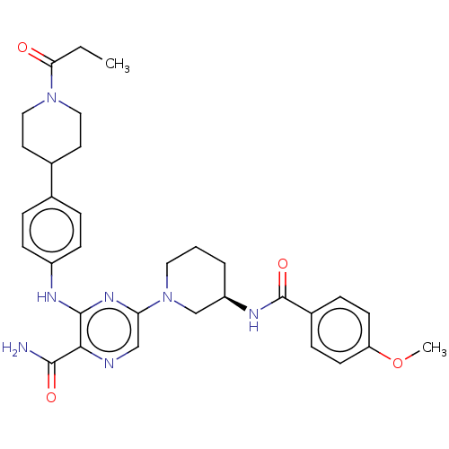 Chemical structure of BindingDB Monomer ID 309671