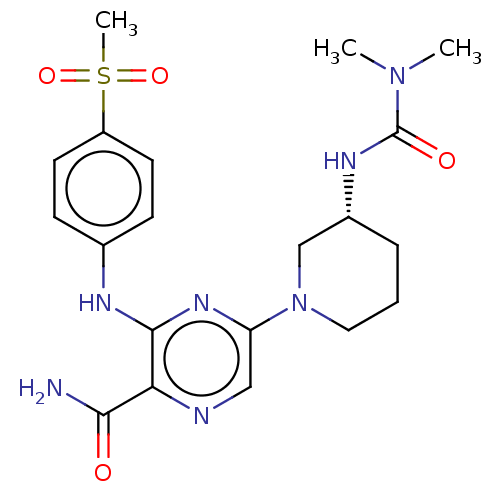 Chemical structure of BindingDB Monomer ID 309682