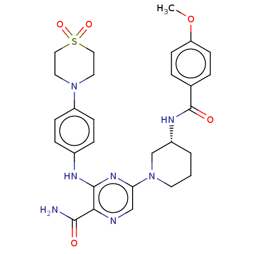 Chemical structure of BindingDB Monomer ID 309692