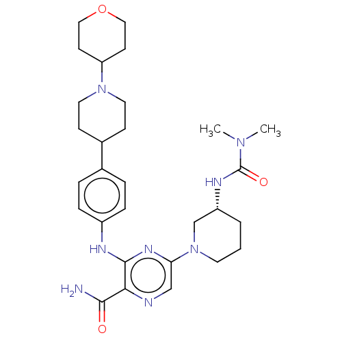 Chemical structure of BindingDB Monomer ID 309707