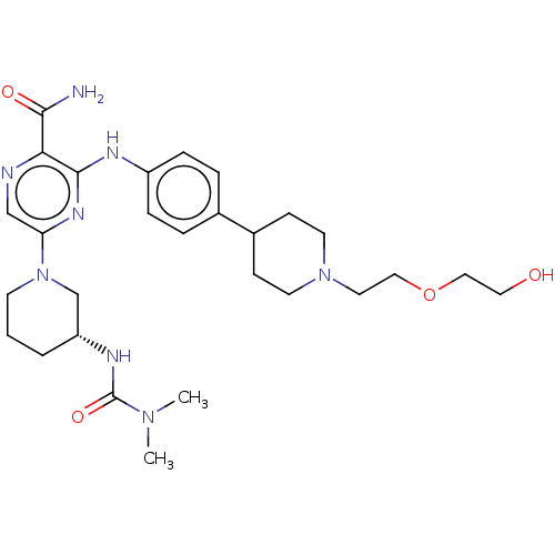 Chemical structure of BindingDB Monomer ID 309708