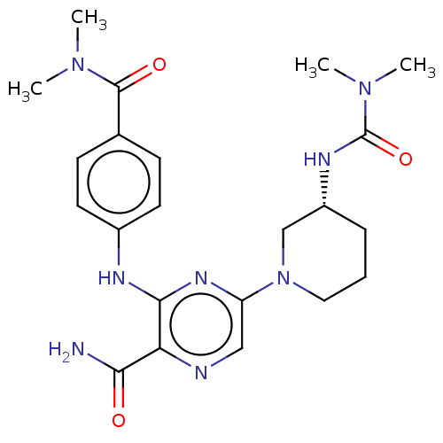 Chemical structure of BindingDB Monomer ID 309725