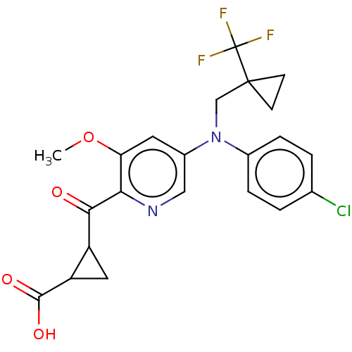 Chemical structure of BindingDB Monomer ID 309974