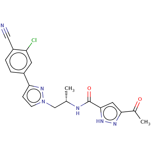 Chemical structure of BindingDB Monomer ID 309976