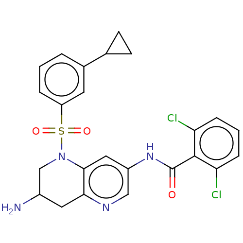 Chemical structure of BindingDB Monomer ID 310156