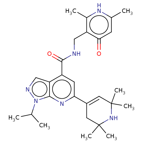 Chemical structure of BindingDB Monomer ID 310219