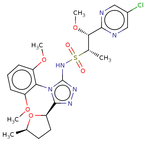 Chemical structure of BindingDB Monomer ID 310281