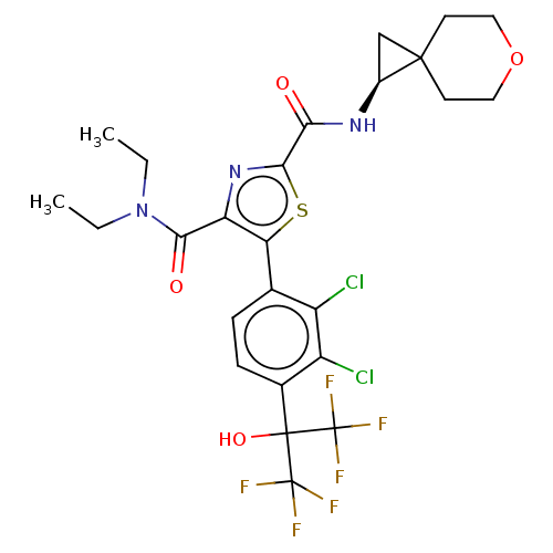 Chemical structure of BindingDB Monomer ID 310636