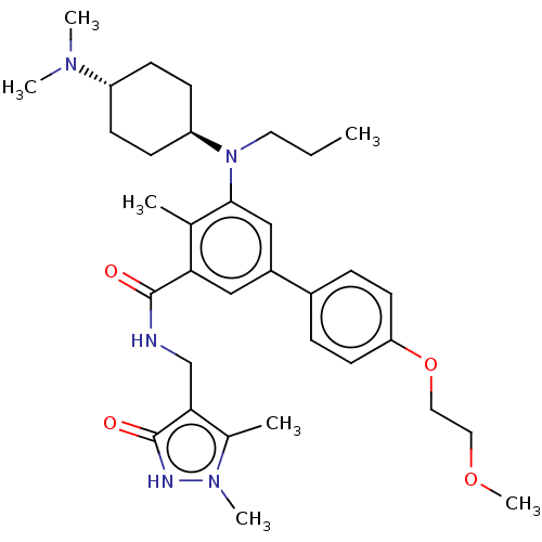Chemical structure of BindingDB Monomer ID 310773