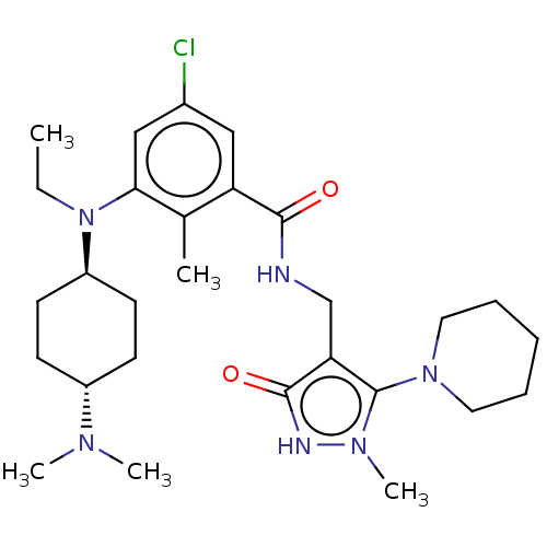 Chemical structure of BindingDB Monomer ID 310807